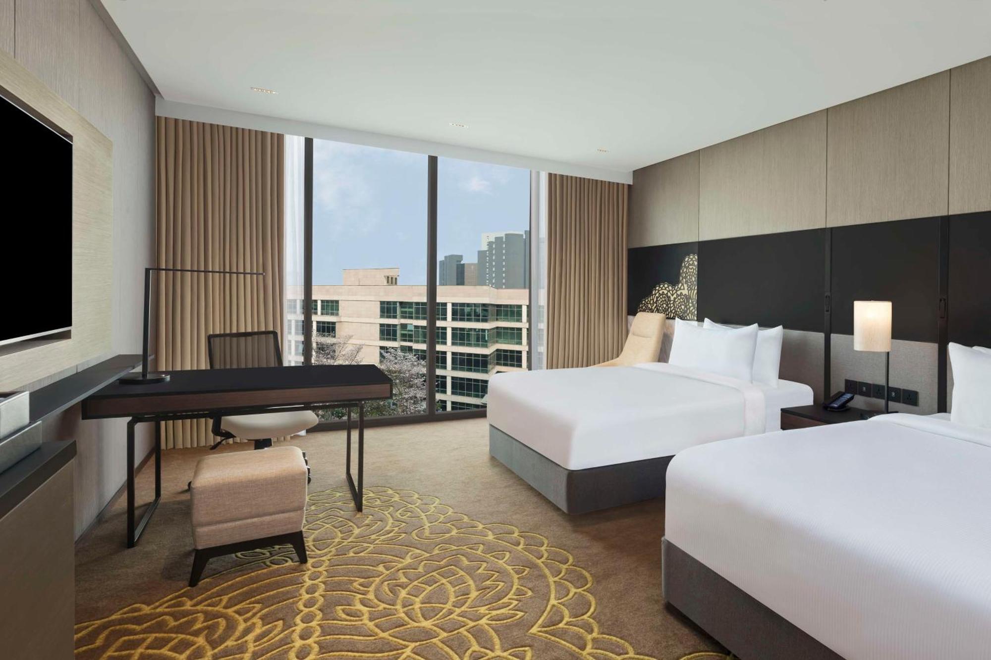 Hilton Bengaluru Embassy Manyata Business Park Hotel Eksteriør billede