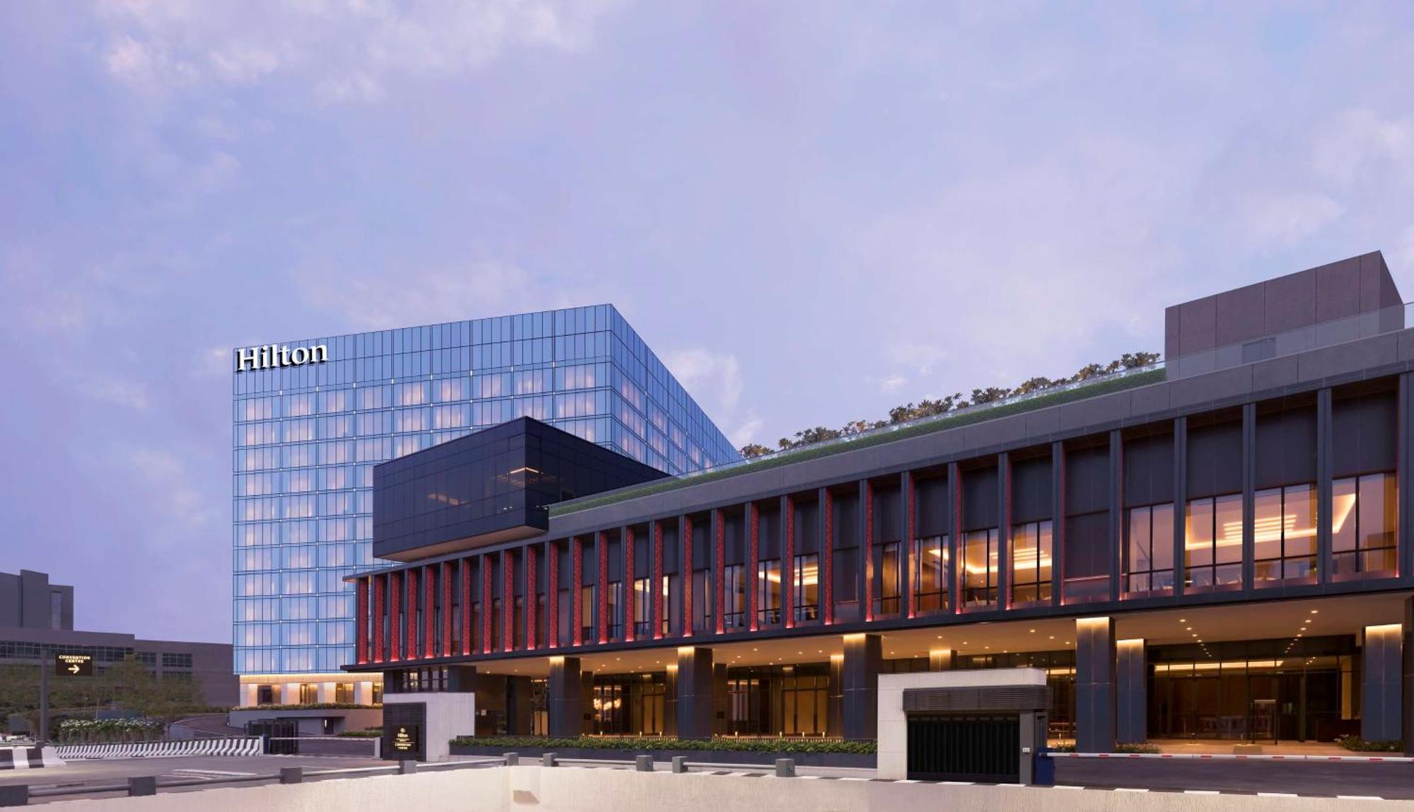 Hilton Bengaluru Embassy Manyata Business Park Hotel Eksteriør billede