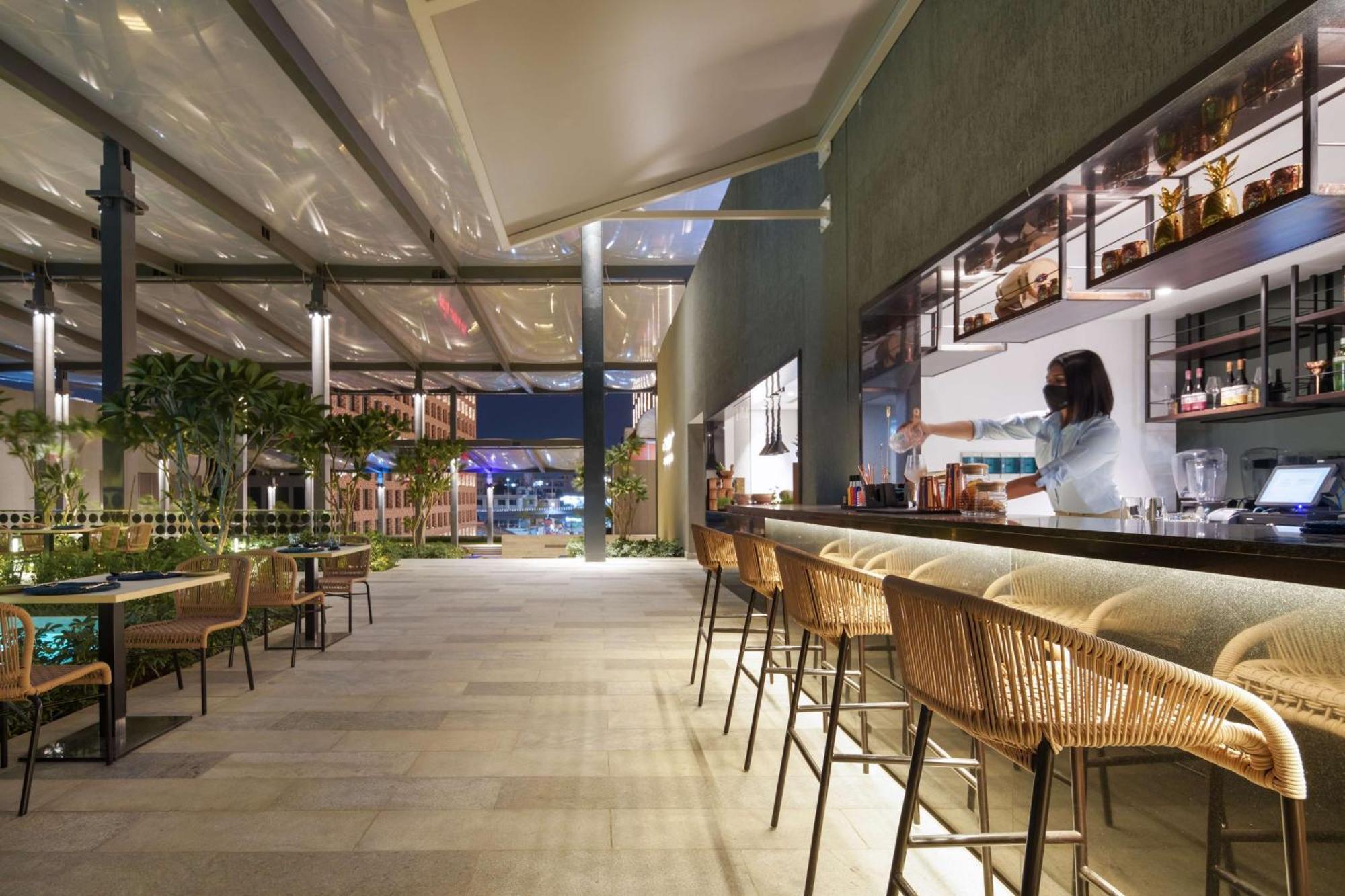 Hilton Bengaluru Embassy Manyata Business Park Hotel Eksteriør billede